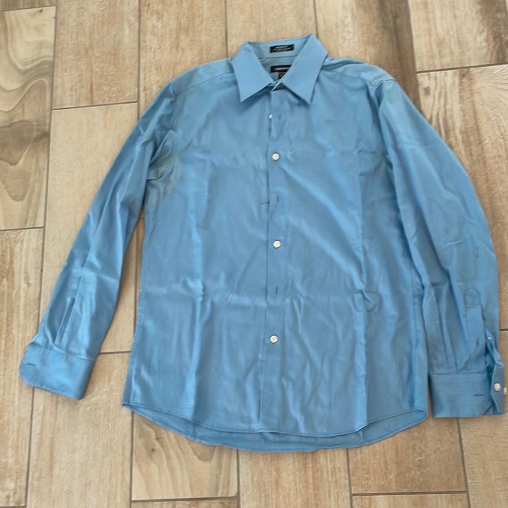 Claiborne Blue Button Down